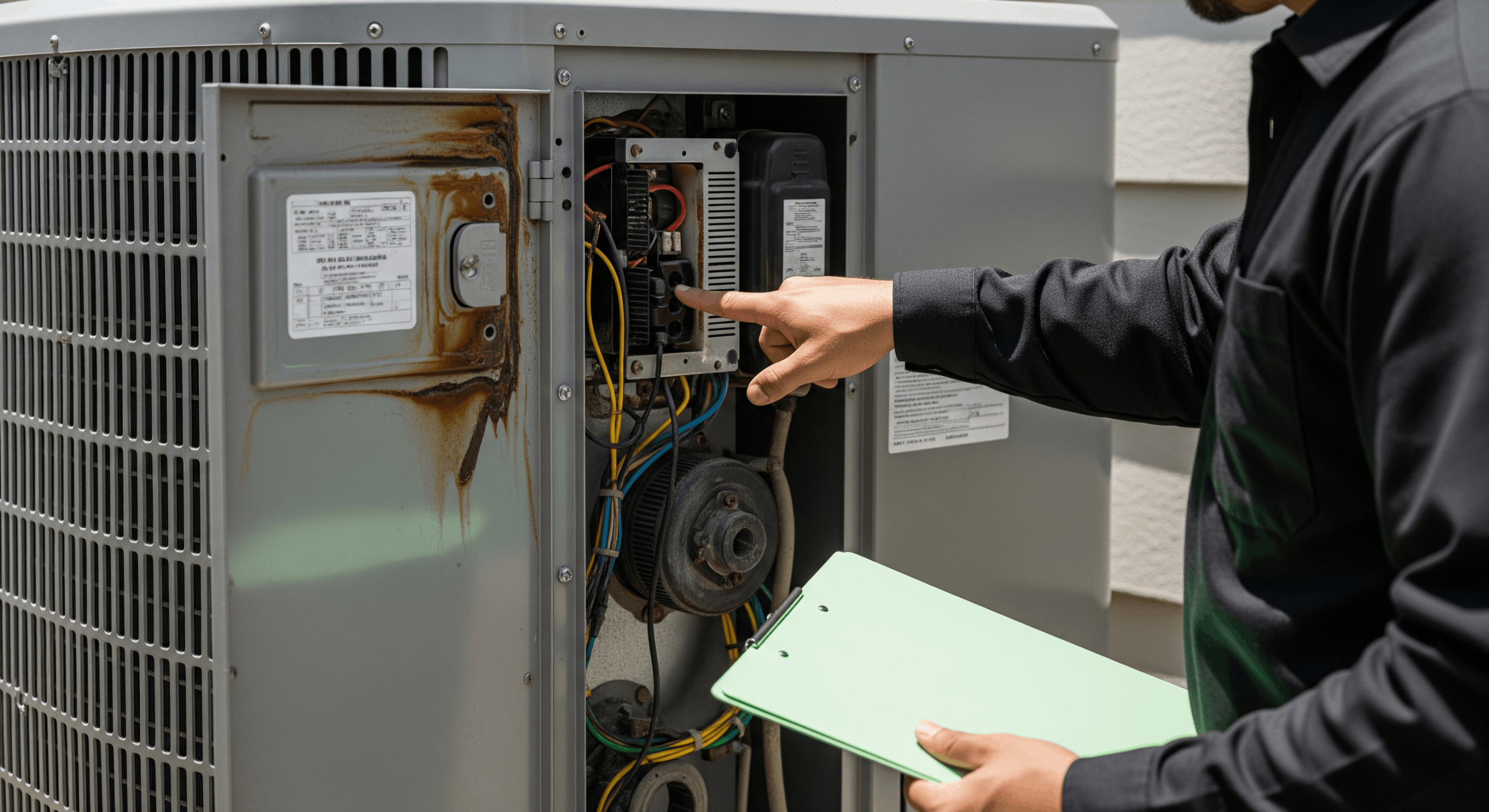 Central Air Unit Problems That Appear Long Before the System Stops Working