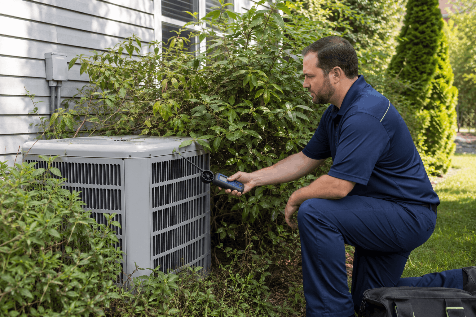 Why Restricted Airflow Around an Outdoor Condenser Reduces Efficiency